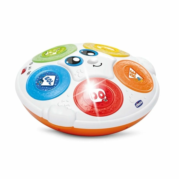 Музична іграшка Chicco Барабан Гаррі, білий - Pampik - 3