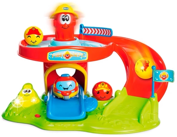 Ігровий центр Chicco Пожежна станція Turbo Ball - Pampik