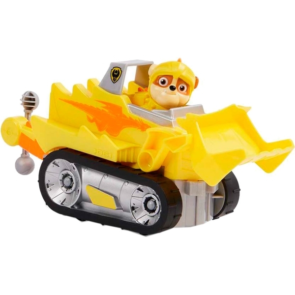 Щенячий патруль Spin Master Спасательный автомобиль де-люкс с водителем Крепыш (серия Рыцари) - Pampik