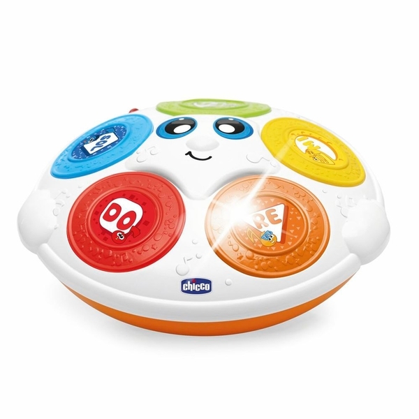 Музична іграшка Chicco Барабан Гаррі, білий - Pampik - 2