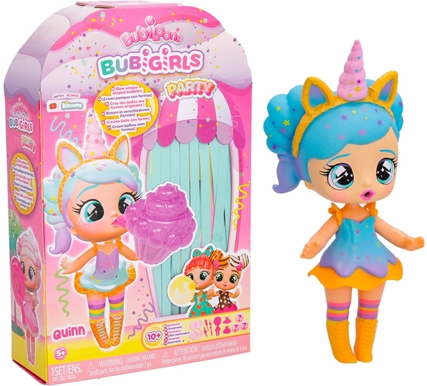 Ігровий набір з лялькою Bubiloons Малятко Бабі Квін (906259IM) - Pampik