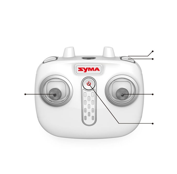 Квадрокоптер Syma X15A, белый (X15A) - Pampik - 5