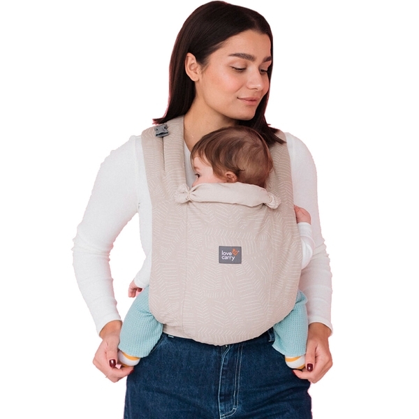 Травень - слінг Love & Carry, Тропіки, бежевий (LC362) - Pampik
