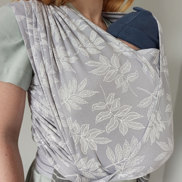 Слінг-шарф Love & Carry, Світанок, сірий (LC455) - Pampik - 2