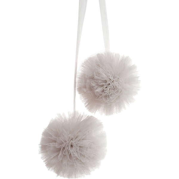 Помпон Twins Air, light grey, сірий, 2 шт. (PB-1002-101) - Pampik
