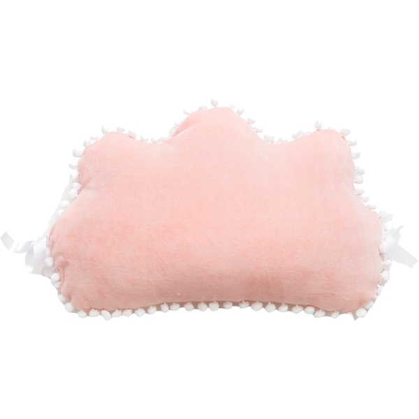Бампер-подушка Twins Cloud Маршмелоу, 55х35 см, пудра (2020-BTCM-024) - Pampik