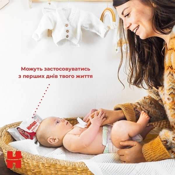 Вологі серветки Huggies Simply Clean, 72 шт. - Pampik - 6