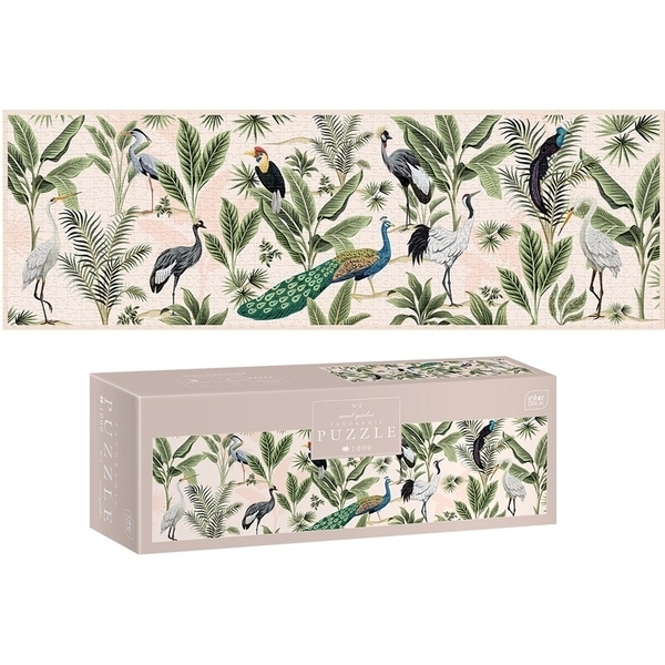 Пазли тришарові панорамні Interdruk Secret Garden 2, 32х96 см, 1000 елементів (326256) - Pampik - 2