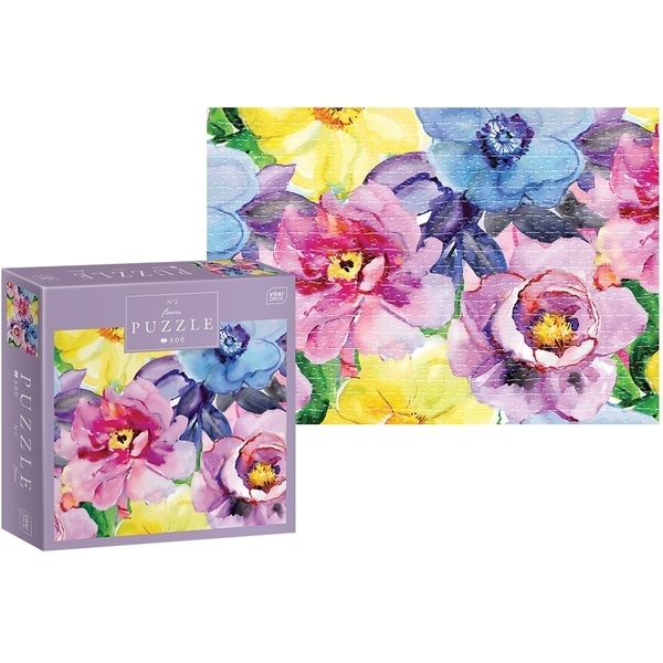 Пазли тришарові Interdruk Flovers 2, 33х46 см, 500 елементів (326034) - Pampik - 2