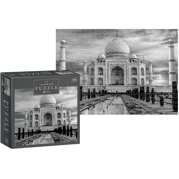 Пазли тришарові Interdruk Around the World 1, 33х46 см, 500 елементів (326072) - Pampik - 2