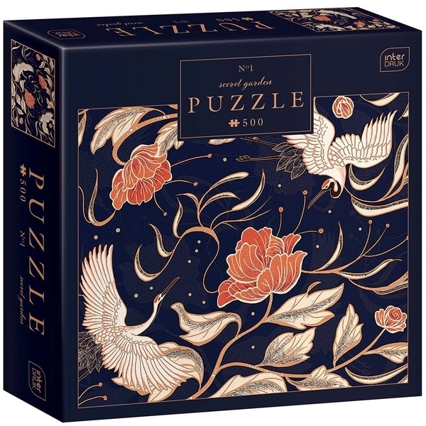 Пазли тришарові Interdruk Secret Garden 1, 33х46 см, 500 елементів (326003) - Pampik