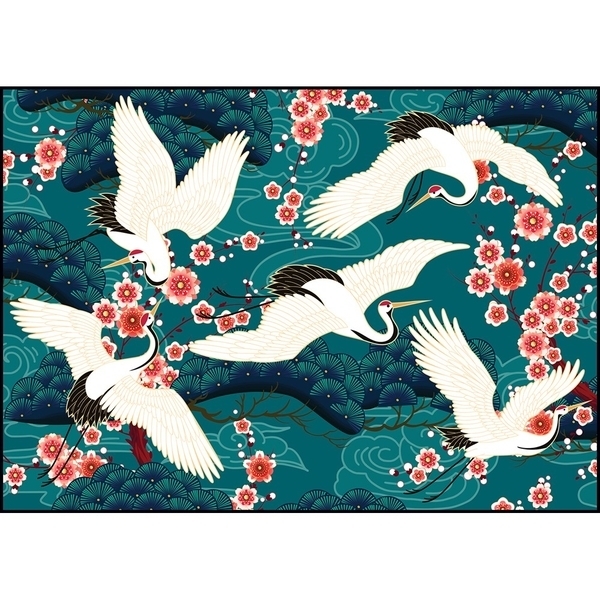 Пазли тришарові Interdruk Secret Garden 2, 48х67 см, 1000 елементів (326157) - Pampik - 4