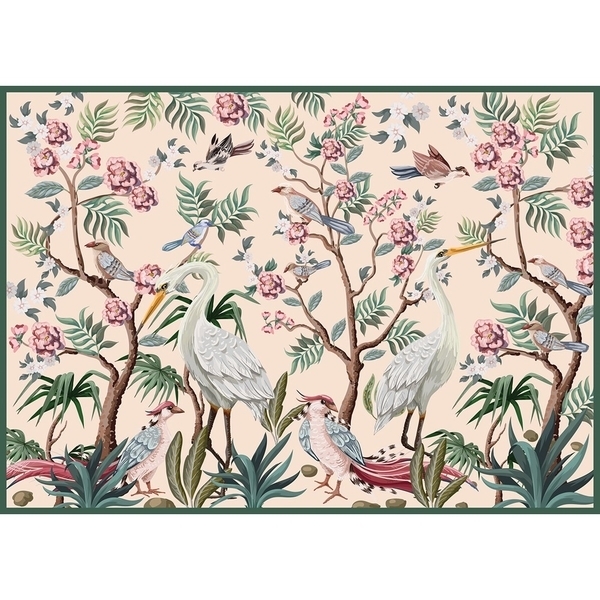 Пазли тришарові Interdruk Secret Garden 1, 48х67 см, 1000 елементів (326140) - Pampik - 4