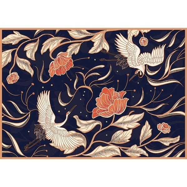 Пазли тришарові Interdruk Secret Garden 1, 33х46 см, 500 елементів (326003) - Pampik - 4