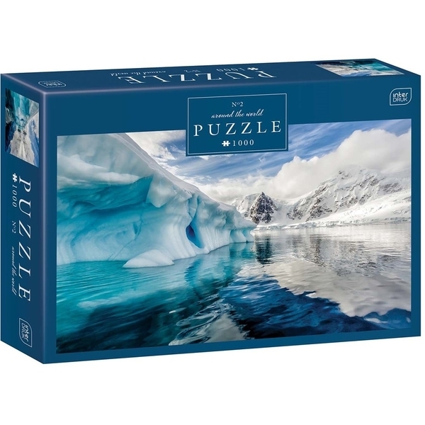 Пазли тришарові Interdruk Around the World 2, 48х67 см, 1000 елементів (326232) - Pampik