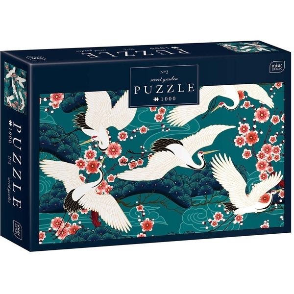 Пазли тришарові Interdruk Secret Garden 2, 48х67 см, 1000 елементів (326157) - Pampik