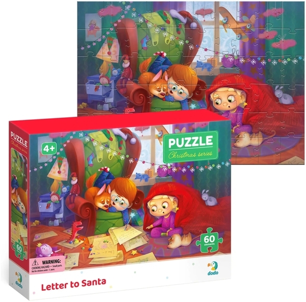Пазл DoDo Лист до Санти, 60 елементів (300574) - Pampik - 2