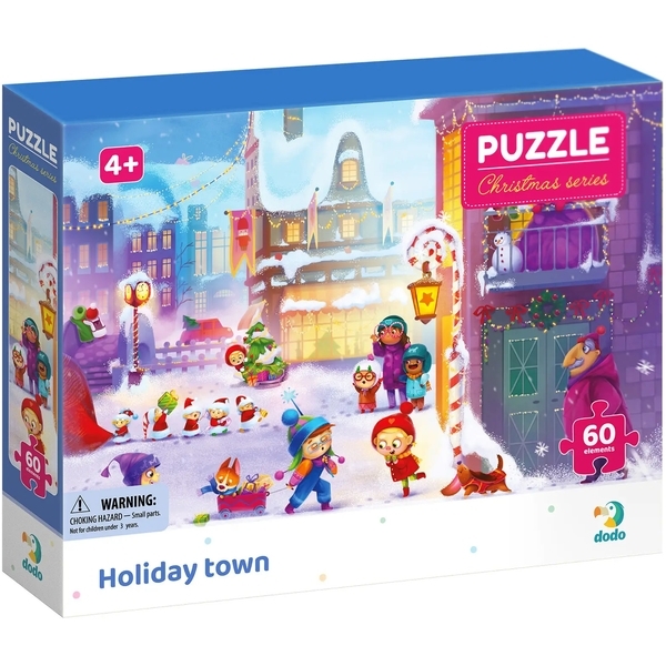 Пазл DoDo Праздничный городок, 60 элементов (300576) - Pampik