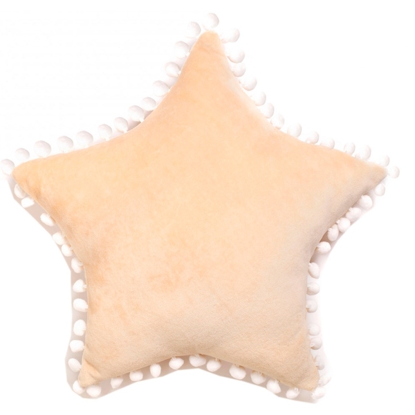 Бампер - подушка Twins Звездочка Маршмелоу, beige, бежевый (2020-BTZM-202) - Pampik