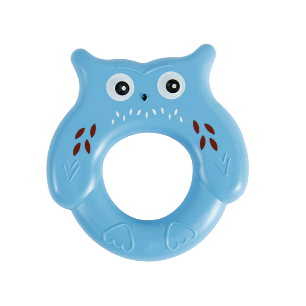 Іграшка-брязкальце Lindo Сова, синій (1615 син) - Pampik