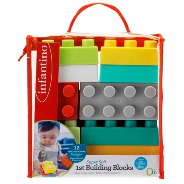 Конструктор Infantino, 12 блоків (315058) - Pampik