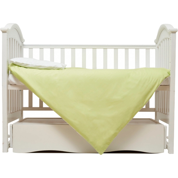 Комплект детской постели Twins Evo Лето, 120х60, зеленый 3 элемента (3068-A-018) - Pampik