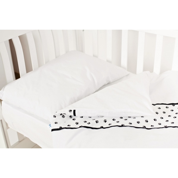 Комплект детской постели Twins Evo Полярные медведи, 120х60, белый/черный, 3 элемента (3080-EPV-01) - Pampik - 3