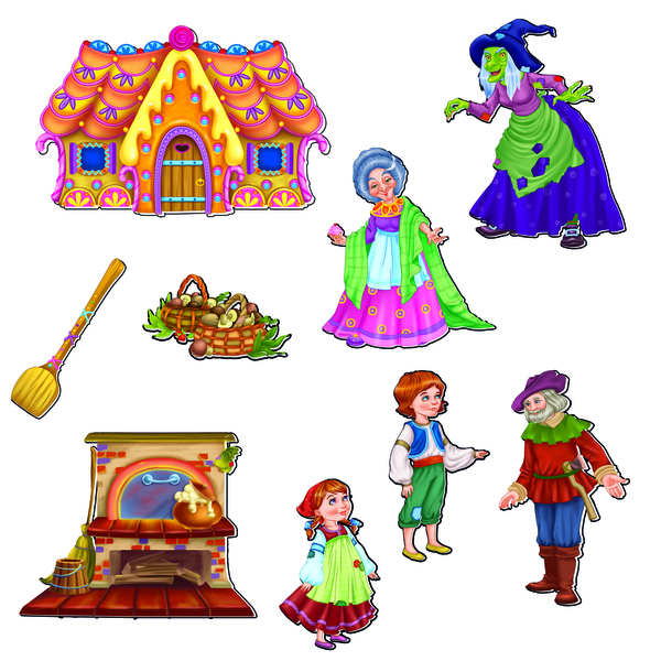 Настільна гра Vladi Toys Магнітний театр Пряничний будиночок, укр. мова (VT3206-54) - Pampik - 2