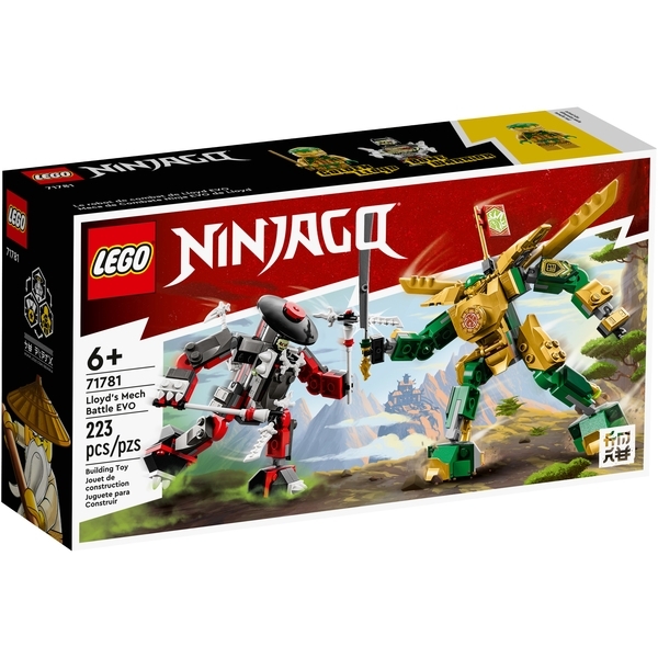 Конструктор LEGO Ninjago Битва робота Ллойда EVO (71781) - Pampik