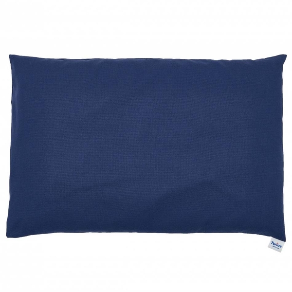 Наволочка Twins Linen, лен, 40х60 см, темно-синий (1313-НTL-09) - Pampik