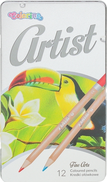 Набір кольорових олівців Сolorino Artist, 12 шт. (83256PTR) - Pampik