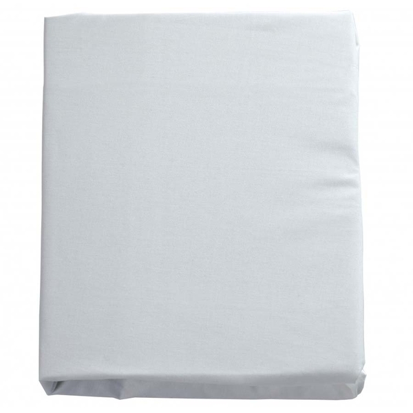 Простыня на резинке Twins Organic, бязь преміум, 120x60 см, белый (6010-TO-01) - Pampik