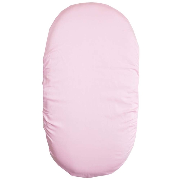 Простирадло на резинці Twins, в коляску, 90х50 см, рожевий (6060-90х50-08) - Pampik