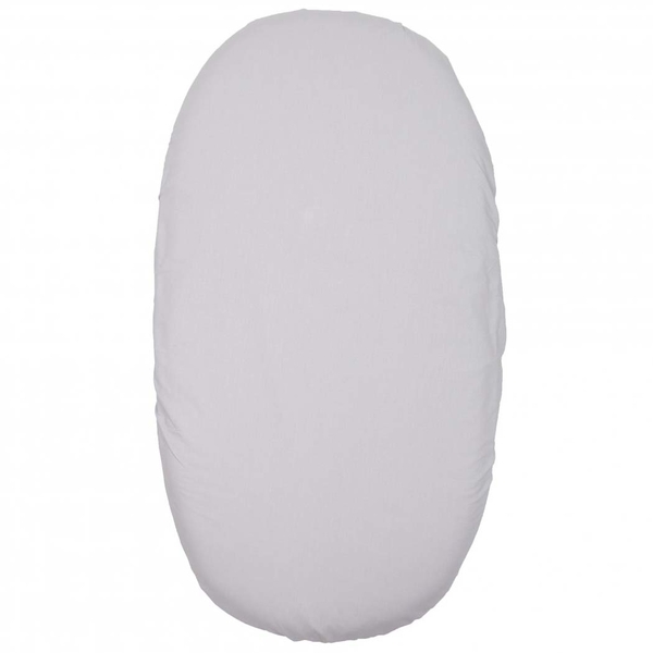 Простирадло на резинці Twins, в коляску, 90х50 см, сірий (6060-90х50-10) - Pampik