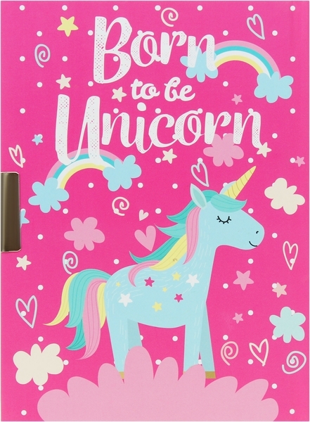 Блокнот детский "Милый единорог" 15х11 см, в подарочной упаковке с ручкой Angel Notes - Pampik - 2
