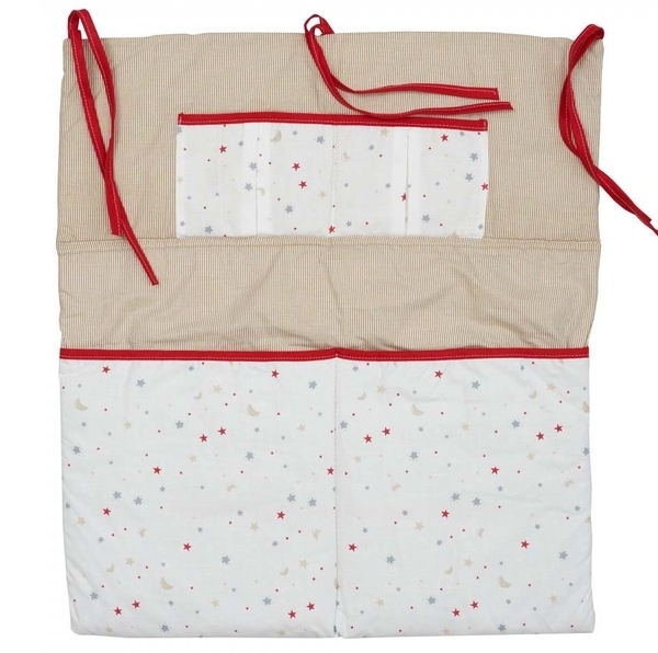 Кишеня для ліжечка Twins Comfort, бежева (8051-C) - Pampik