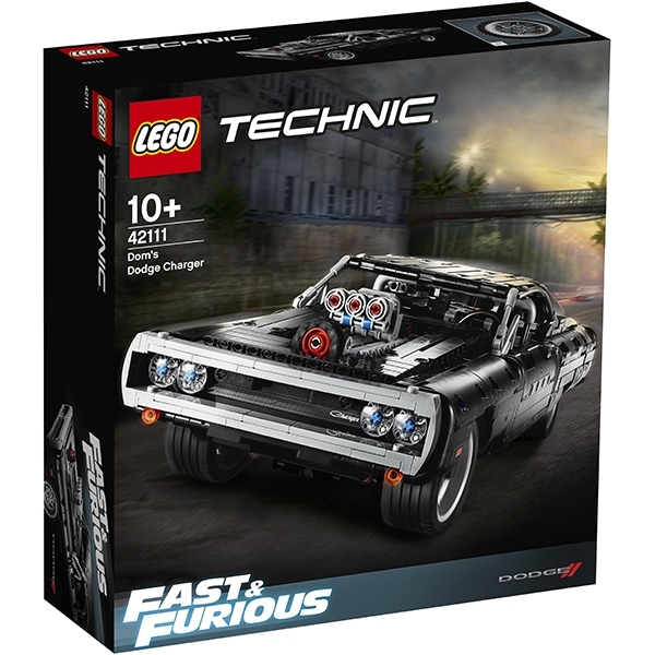 Конструктор LEGO Technic Dodge Charger,1077 деталей (42111) - Pampik - 2