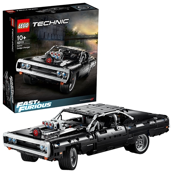 Конструктор LEGO Technic Dodge Charger,1077 деталей (42111) - Pampik - 5
