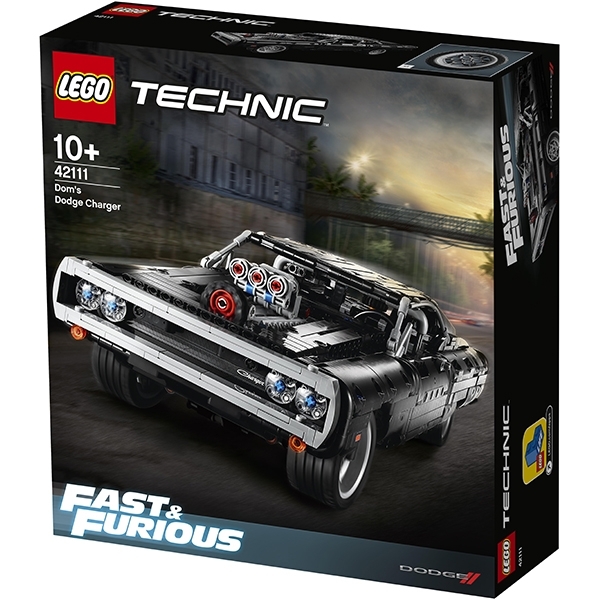 Конструктор LEGO Technic Dodge Charger,1077 деталей (42111) - Pampik - 3