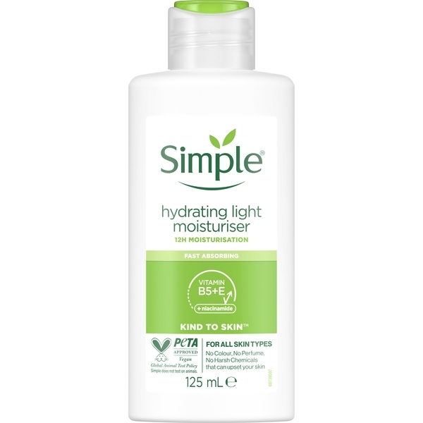 Зволожуючий крем Simple Kind to Skin Легкий, 125 мл - Pampik
