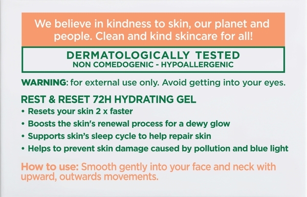 Зволожуючий гель для обличчя Simple Protect N Glow 72 години Відпочинок та перезавантаження, 50 мл - Pampik - 4