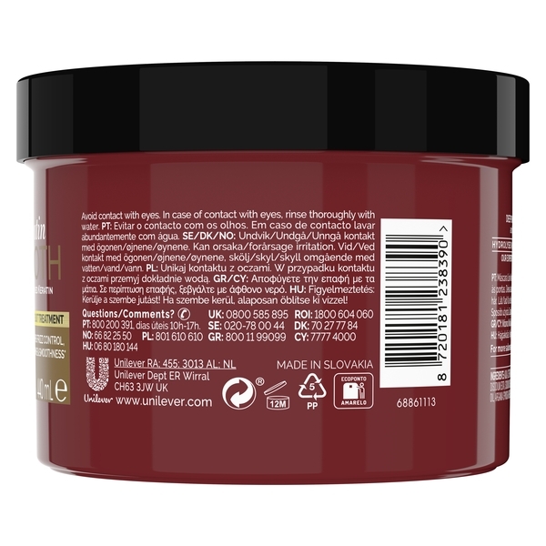 Маска для волосся розгладжуюча TRESemme Keratin smooth, 440 мл - Pampik - 4