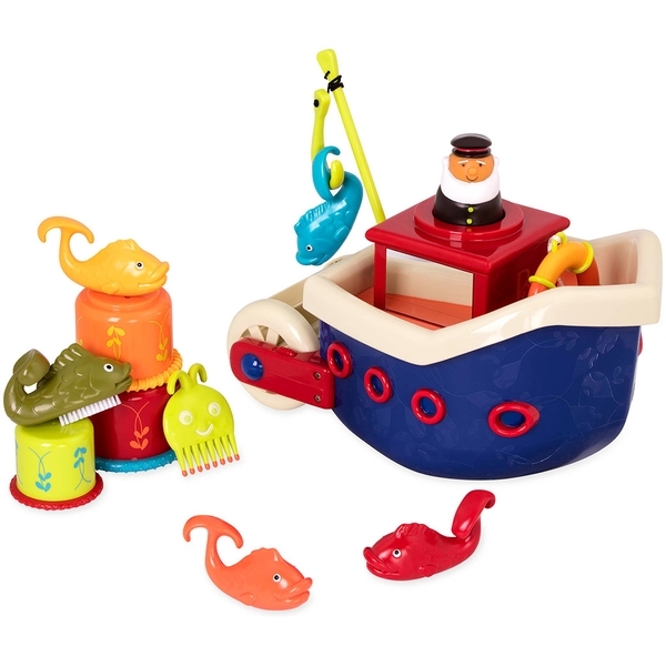 Игровой набор Battat Ловись, Рыбка (12 аксессуаров) - Pampik