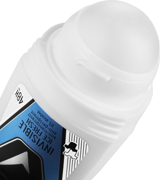 Шариковый дезодорант-антиперспирант Rexona Men Прозрачный лед, 50 мл - Pampik - 2