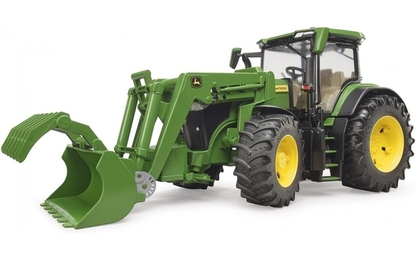 Іграшка трактор John Deere 7R 350 з навантажувачем (03151) - Pampik - 5
