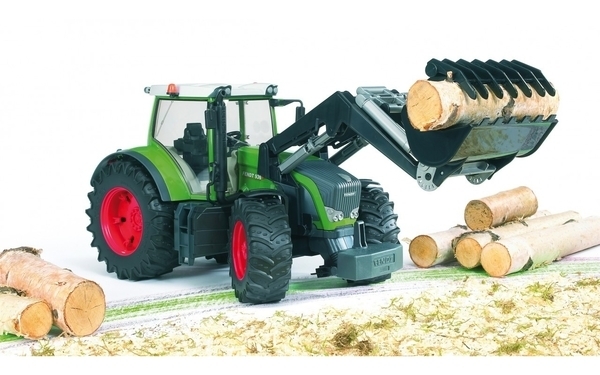 Игрушка Bruder трактор Fendt 936 Vario с погрузчиком (03041) - Pampik - 3