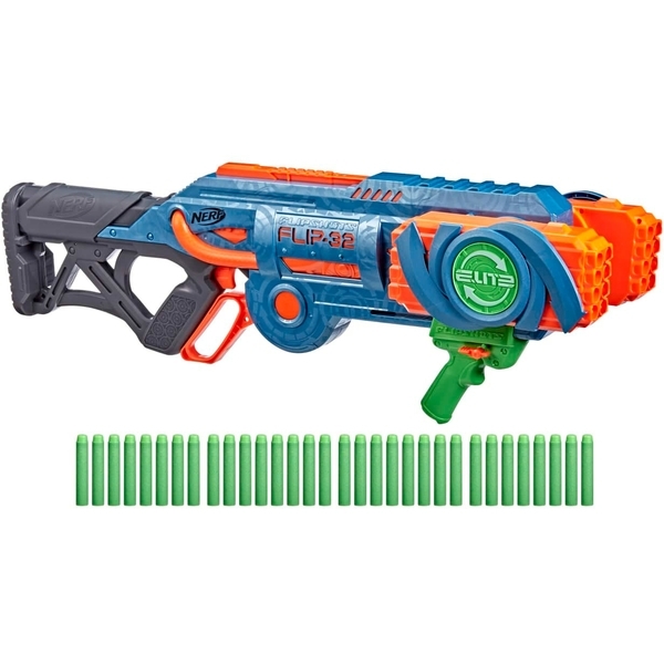 Бластер Hasbro Nerf Elite 2.0 Flipshots Flip-32 (F2553) - Pampik