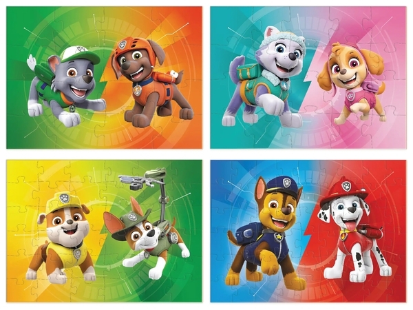 Пазл 4 в 1 DoDo Paw Patrol Друзья спасатели (200158) - Pampik - 4