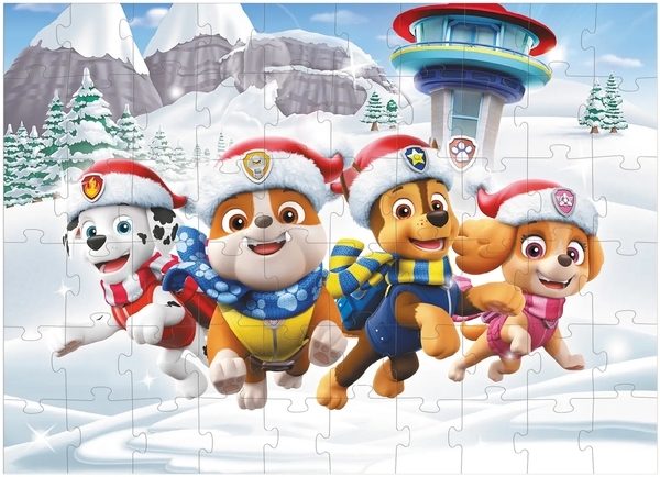 Пазл DoDo Paw Patrol Christmas Праздничное настроение, 60 элементов (200422) - Pampik - 4