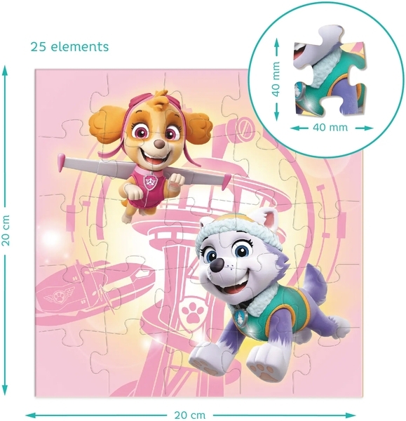 Пазл 3 в 1 DoDo Paw Patrol Смелые щенки (200154) - Pampik - 5